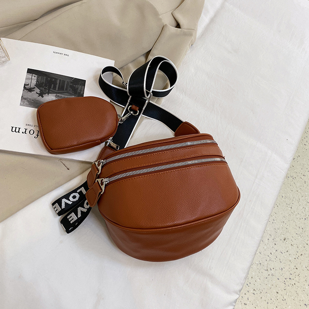 Luxury Genuine Leather Handbags Fashion Women Shoulder Bag Female Messenger Bag For Ladies Waist Packs Multi Layers Chest Bags